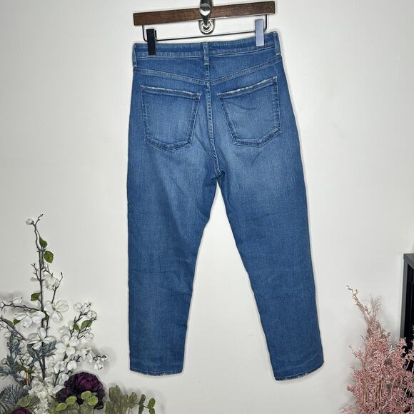 TU ES MON TRESOR The Sapphire Straight Jean 3 Year Mid Wash Sz 28 $356 {M27} - Picture 3 of 5